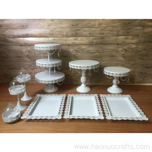 Fruit cake stand display platform